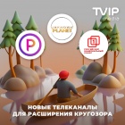 Новые каналы в ТВ от TVIP media!